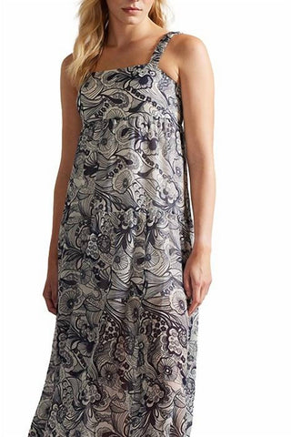 Ted Baker - Adlinah Square Neck Sleeveless Midi Dress