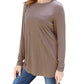 Basic Bae - Luxe Long Sleeve Top With Pockets