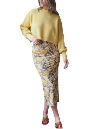 Free People - ROSALIE MESH MIDI SKIRT