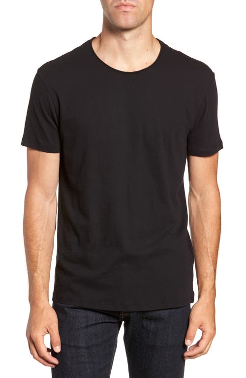 AllSaints Slim Fit Crewneck T-Shirt in Jet Black, Size Large