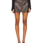 Good American - Better Than Leather Mini Skirt
