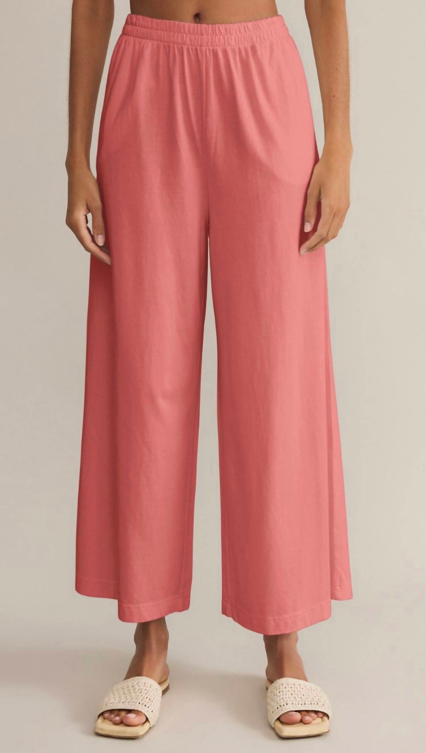 Z Supply - Scout Jersey Crop Flare Pant