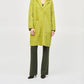 Joseph Ribkoff - Quilted Fuzzy Knit Long Sleeve Coat