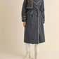 Amie & Co - GEORGIA LACE TRIM TRENCH COAT