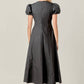 English Factory - Women's Deep V Maxi Dress