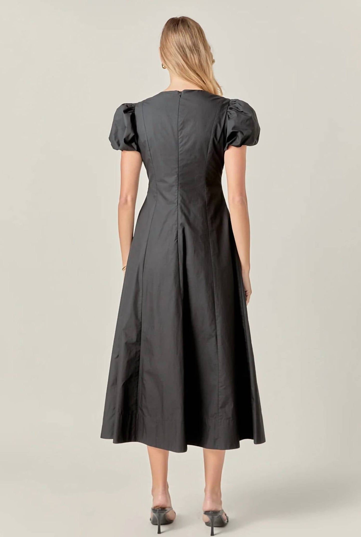 English Factory - Women's Deep V Maxi Dress