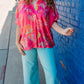 Ivy Jane - Popover Satin Dolman Top