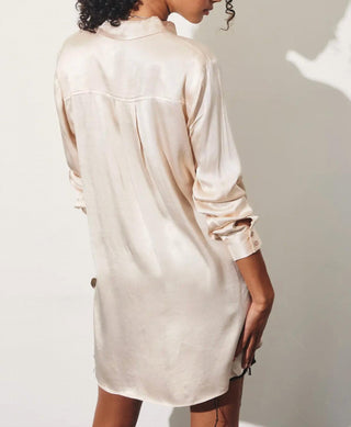 Dress Forum - Take It Easy Satin Shirt