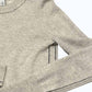 Autumn Cashmere - Women's Crew With Contrast Side Detail Sweater
