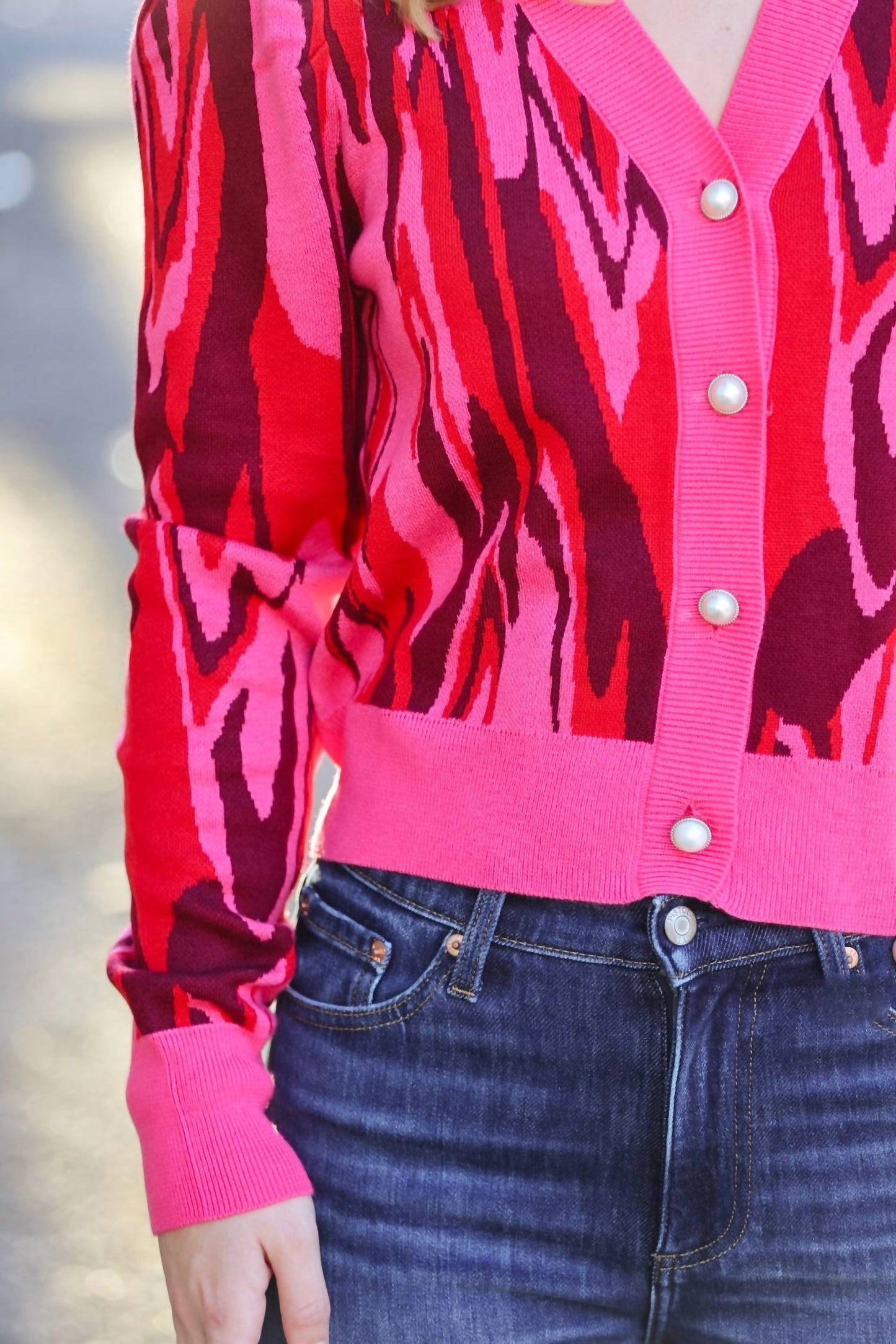 Crosby By Mollie Burch - Jovie Candy Swirl Cardigan