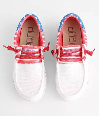 Hey Dude - Women's Wendy Sox Tri America Shoe