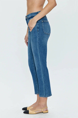 Pistola - Monroe High Rise Cigarette Crop Jeans