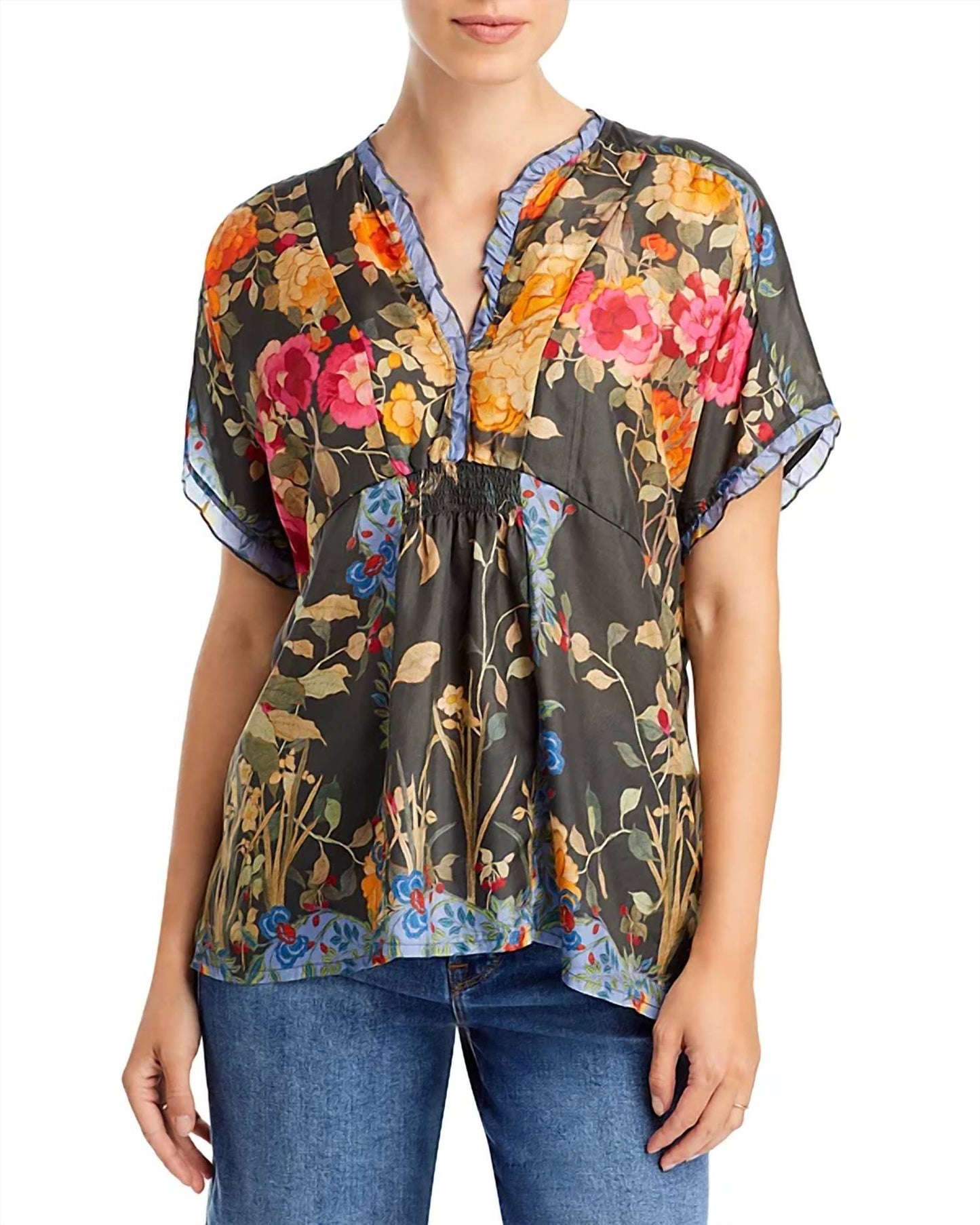 Johnny Was - Graceful Galavant Blouse