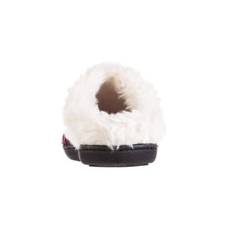 Isotoner - Women's Recycled Popcorn Chenille Erin Hoodback Slipper