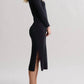 Barefoot Dreams - Cozychic Lite Ribbed Scoop Neck Midi Dress