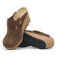 Birkenstock - Women's Fanny Ring-Buckle Suede Leather Clog - Medium/Narrow