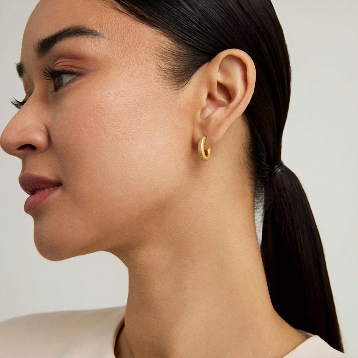 Dean Davidson - Women's Colette Pave Huggies Earring