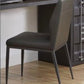 Cargo - Synthetic Leather Chair - Gunmetal