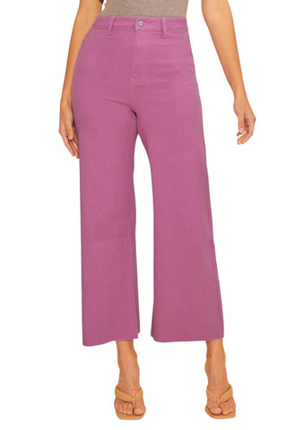 Anniewear - Moments Cropped Wide Leg Jeans