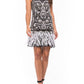Parker Black - Marley Beaded Feather Mini-hem Dress