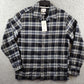 Norse Projects Carsten Flannel Check Shirt Gray