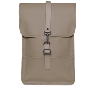 Rains Men's Mini Flap Backpack Beige Size Regular