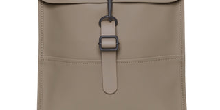 Rains Men's Mini Flap Backpack Beige Size Regular