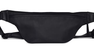 Rains Men's Zip Top Bum Bag Black Size Regular
