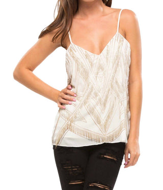 Parker - Marley Beaded Fringe Tank Top