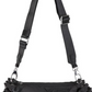 Ganni Small Quilted Recycled Polyester Duffle Bag Black
