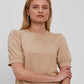 VERO MODA Women's T-shirt Brown Size Small
