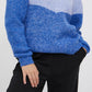VERO MODA Women's Lessa Knitted Pullover Blue