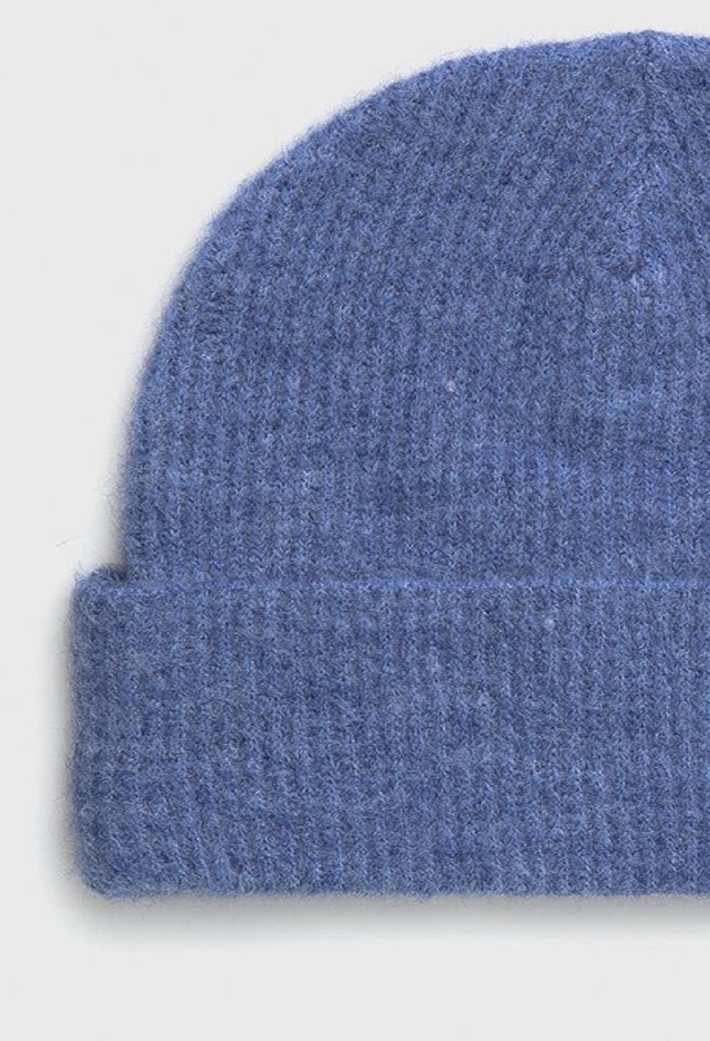 VERO MODA Women's Zooey Ribbed Beanie Blue Size Regular