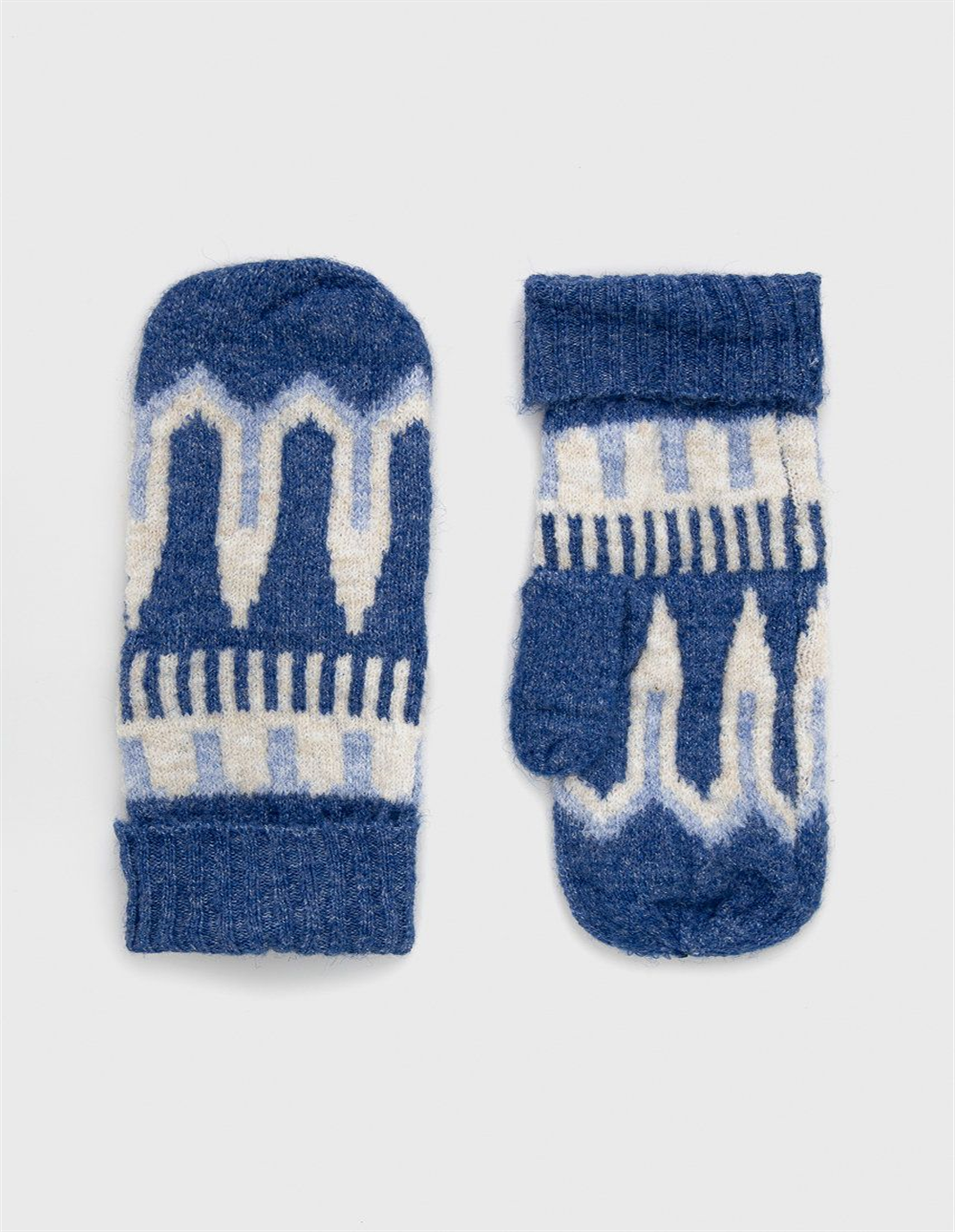 VERO MODA Women's Cory Mittens Blue Regular