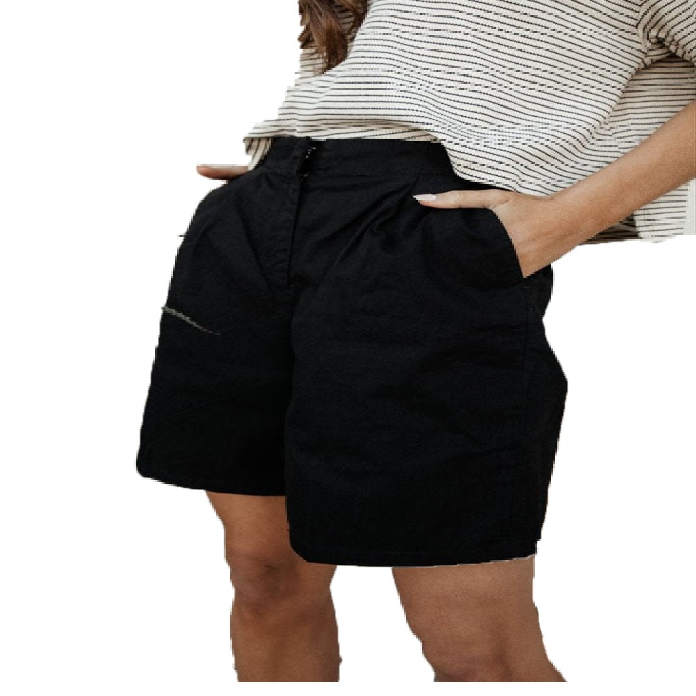 VERO MODA Men's Caterina Woven Shorts Black Size X-Large