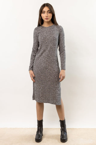 VERO MODA Women's Reef MIDI Dress Gray