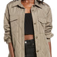 VERO MODA Women's Between Season Jacket Gray Size X-Large