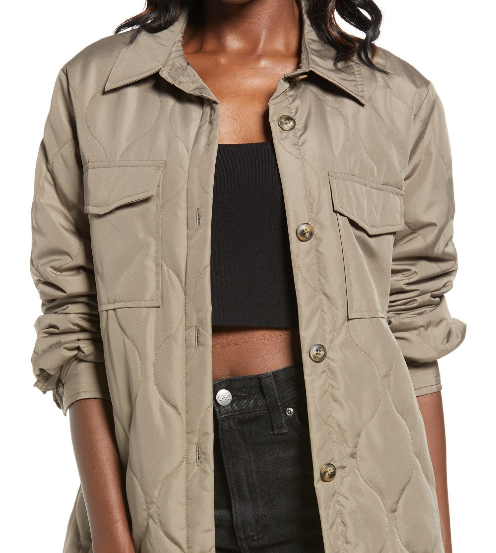 VERO MODA Women's Between Season Jacket Gray Size X-Large