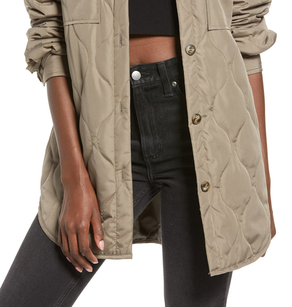 VERO MODA Women's Between Season Jacket Gray Size X-Large