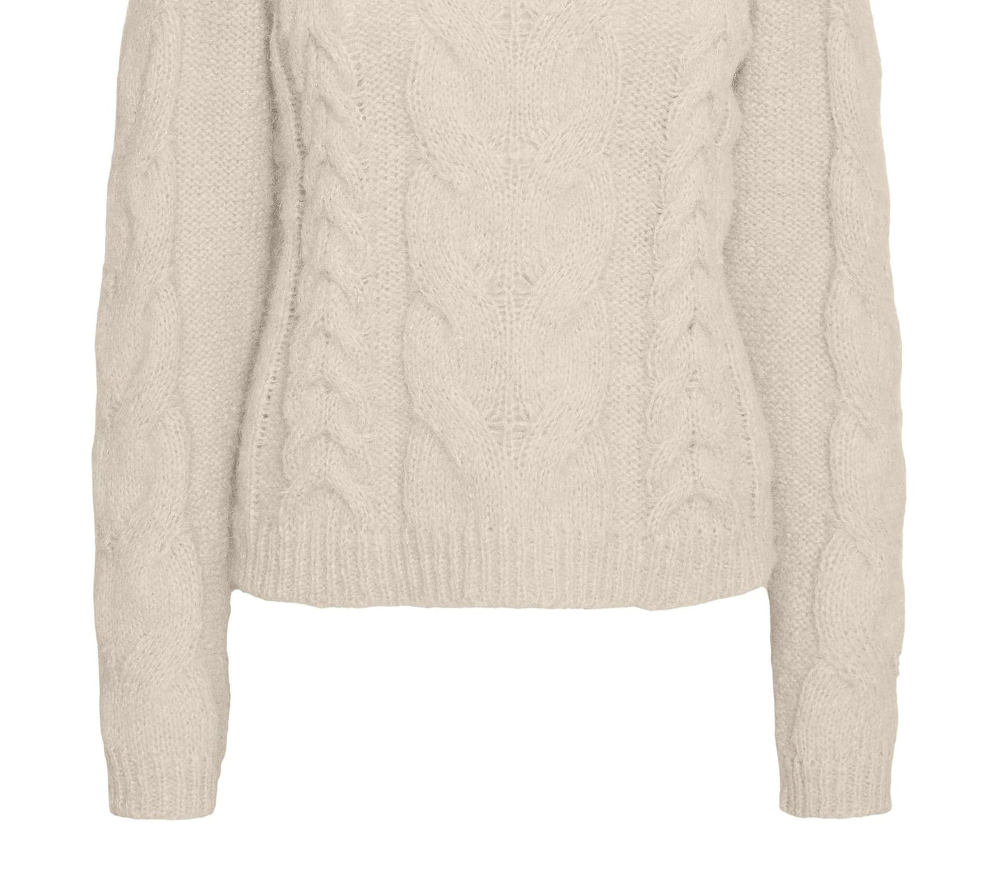 VERO MODA Women's Sweater Brown Size Medium