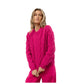 Vero Moda Women's Cindy Cable Knit Sweater Pink Size Large