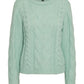 VERO MODA Women's Sweater Green Size X-Large