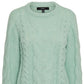 VERO MODA Women's Sweater Green Size X-Large