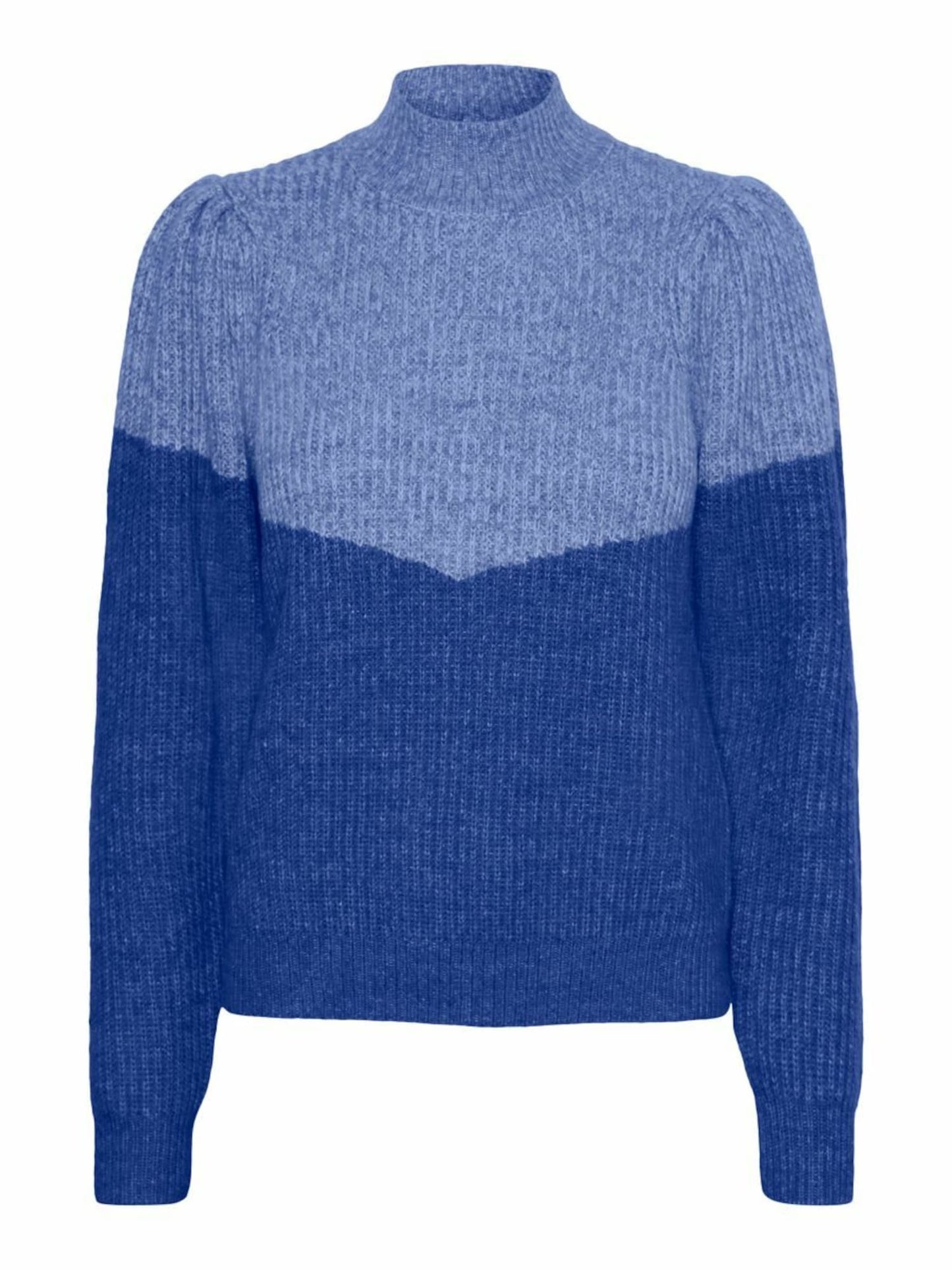 VERO MODA Women's Lessa Knitted Pullover Blue