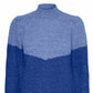 VERO MODA Women's Lessa Knitted Pullover Blue