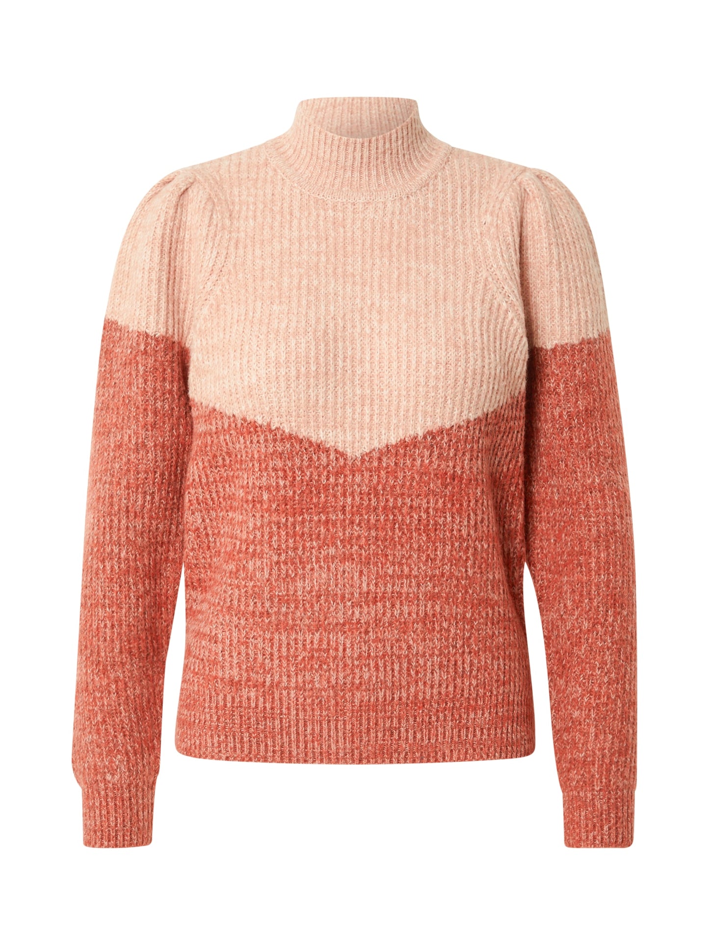 VERO MODA Women's Lessa Knitted Pullover Brown Size Medium