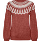 VERO MODA Women's Sweater Red Size X-Small