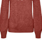 VERO MODA Women's Sweater Red Size X-Small