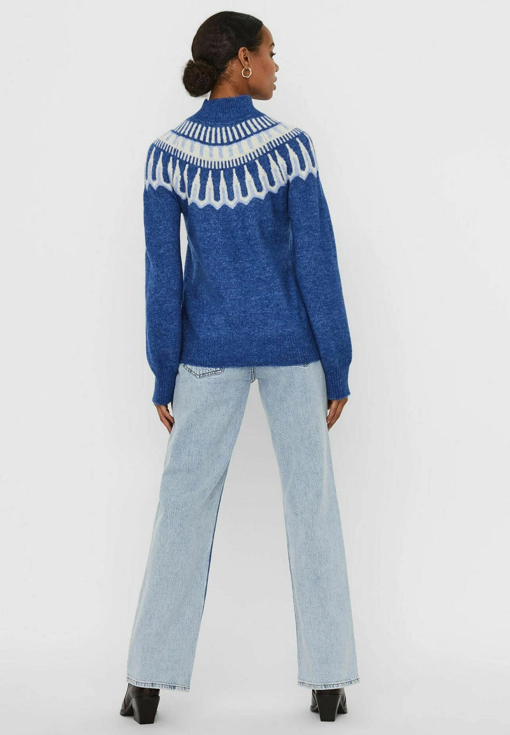 VERO MODA Women's Sweater Blue