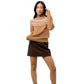 VERO MODA Women's Amora Sweater Brown